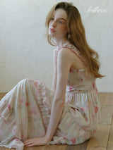 Petal Whisper Maxi Dress