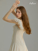 Creamy Elegance Dress