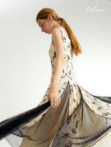 Nightfall Blossom Gown