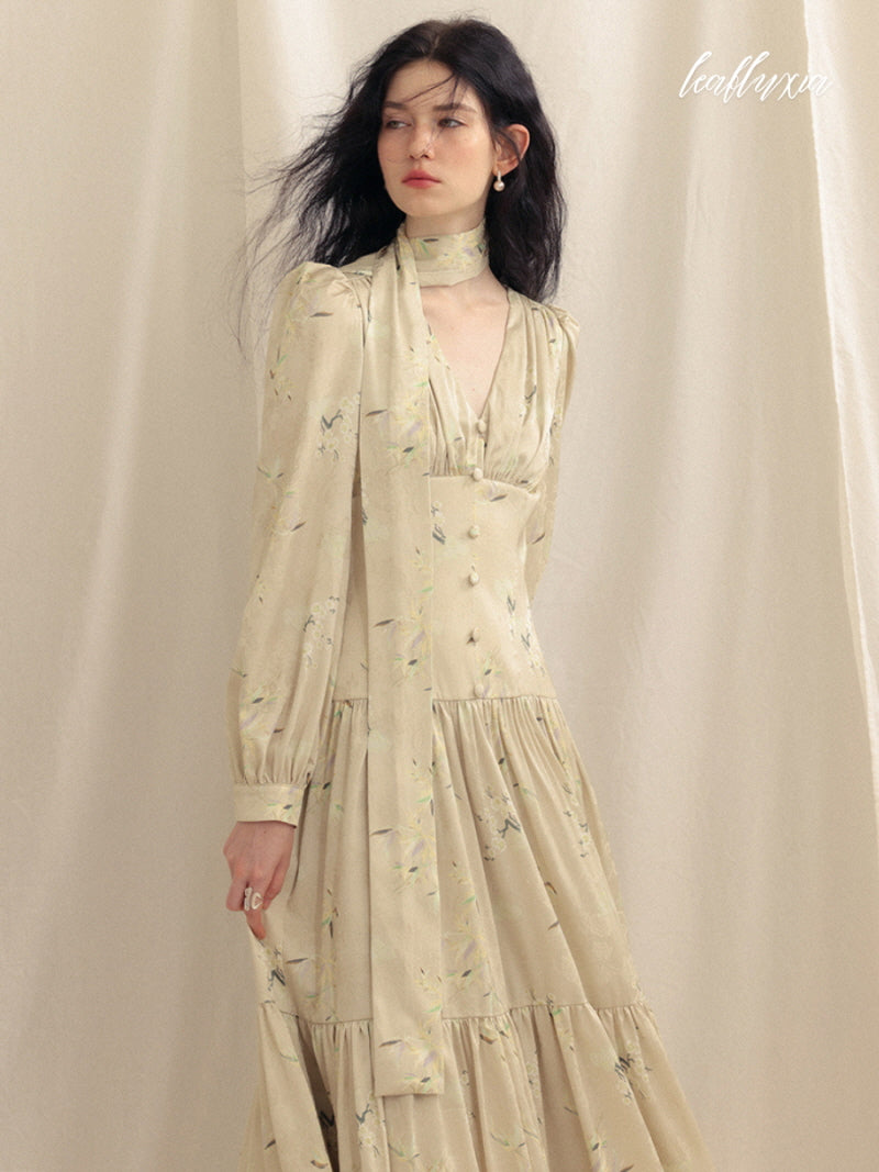 Butterfly Meadow Maxi Dress