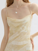 Celestine Ruffle Gown