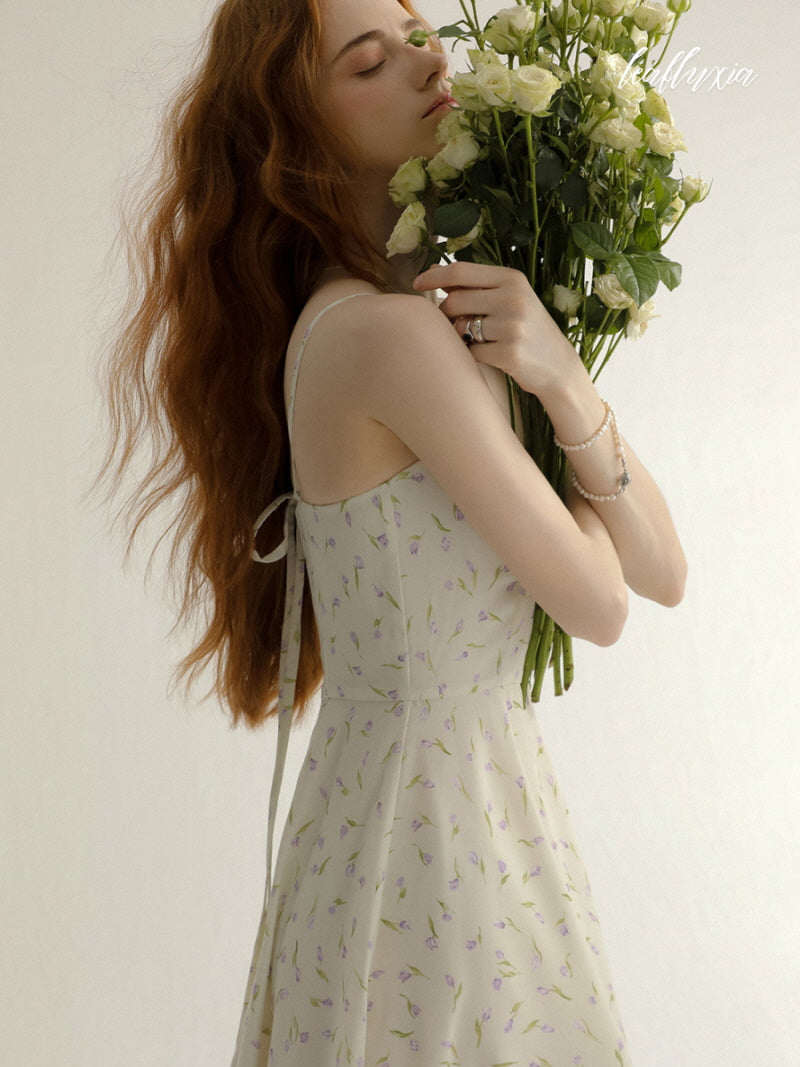 Soft Lavender Bloom Dress