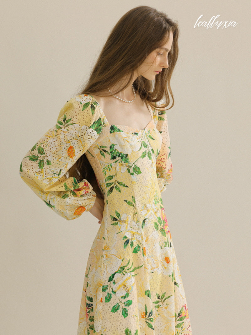 Citrus Grove Blossom Dress