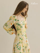 Citrus Grove Blossom Dress