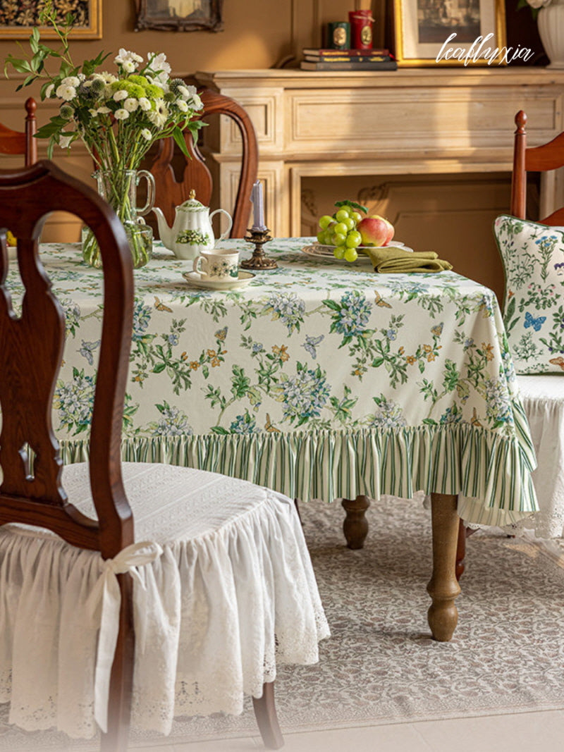 Meadow Ruffle Tablecloth