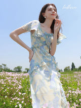 Morning Mist Petal Dress