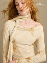 Ivory Dusk Bloom Dress