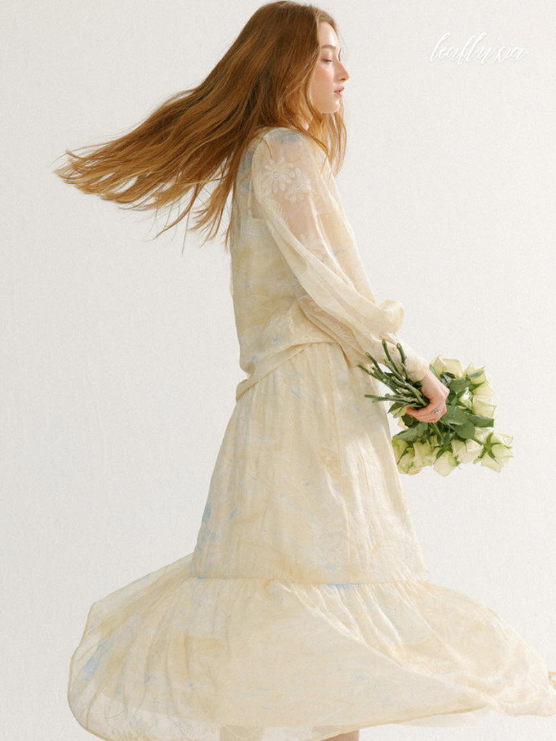 Golden Serenity Two-Piece