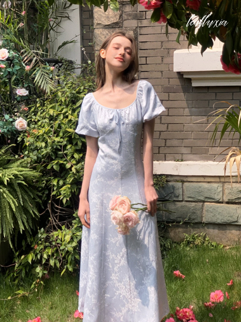 Arctic Serene Bloom Dress