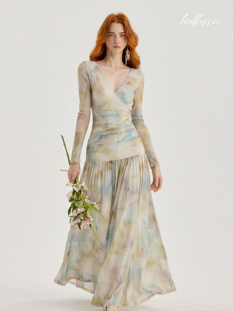 Celestine Veil Dress