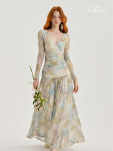 Celestine Veil Dress
