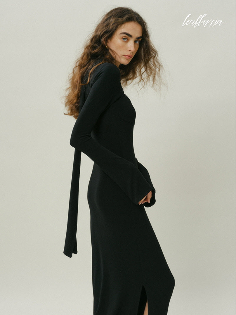 Black Orchid Evening Dress