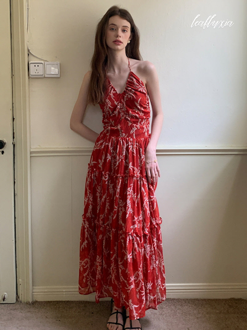 Red Bloom Sonata Dress