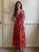 Red Bloom Sonata Dress