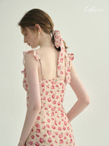 Rose Whisper Lounge Dress