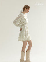 Soft Olive Meadow Dress