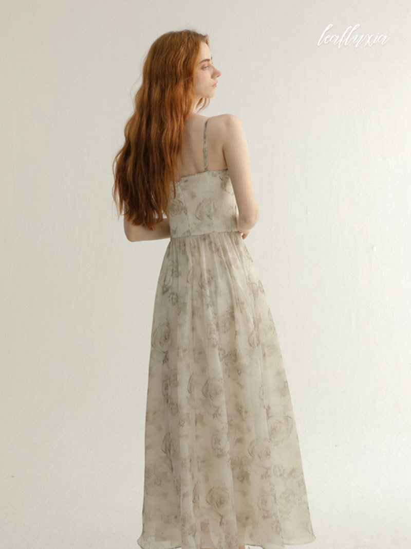 Pure Rose Veil Dress