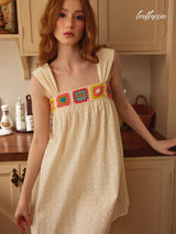 Bohemian Crochet Sundress