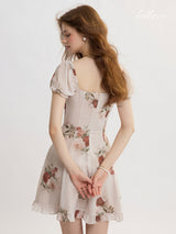 Petal Serenade Mini Dress