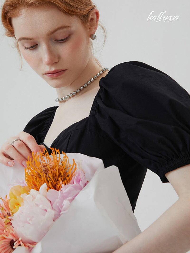 Black Swan Slit Dress