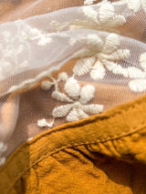Autumn Bloom Half Apron
