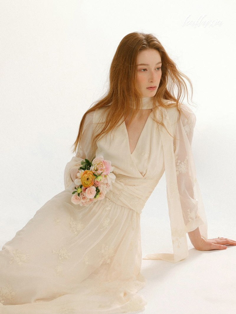 Antique White Grace Dress