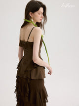 Eclipse Mocha Ruffle Set