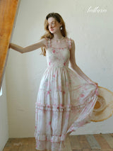 Petal Whisper Maxi Dress
