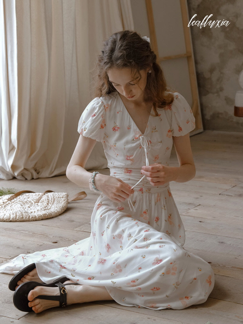 Petal Serenade Dress