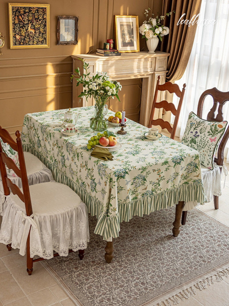 Meadow Ruffle Tablecloth