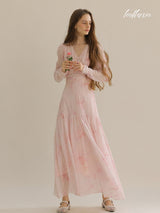 Petal Whisper Maxi Dress