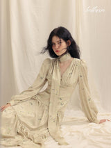 Butterfly Meadow Maxi Dress