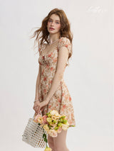 Rosé Charm Mini Dress