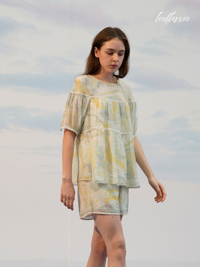 Whispering Bloom Loungewear