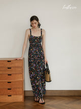 Ethereal Floral Lounge Dress