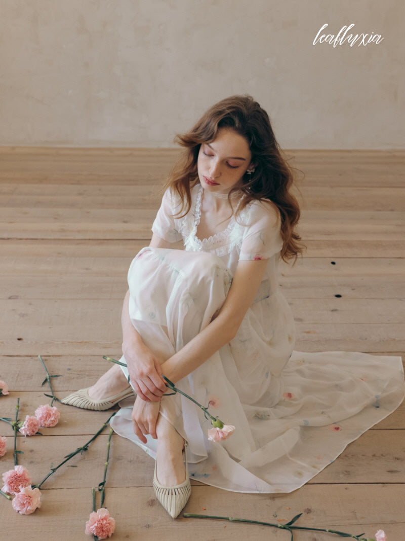 Seraphic Blossom Dress