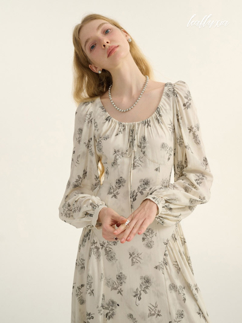 Moonlit Garden Elegance Dress
