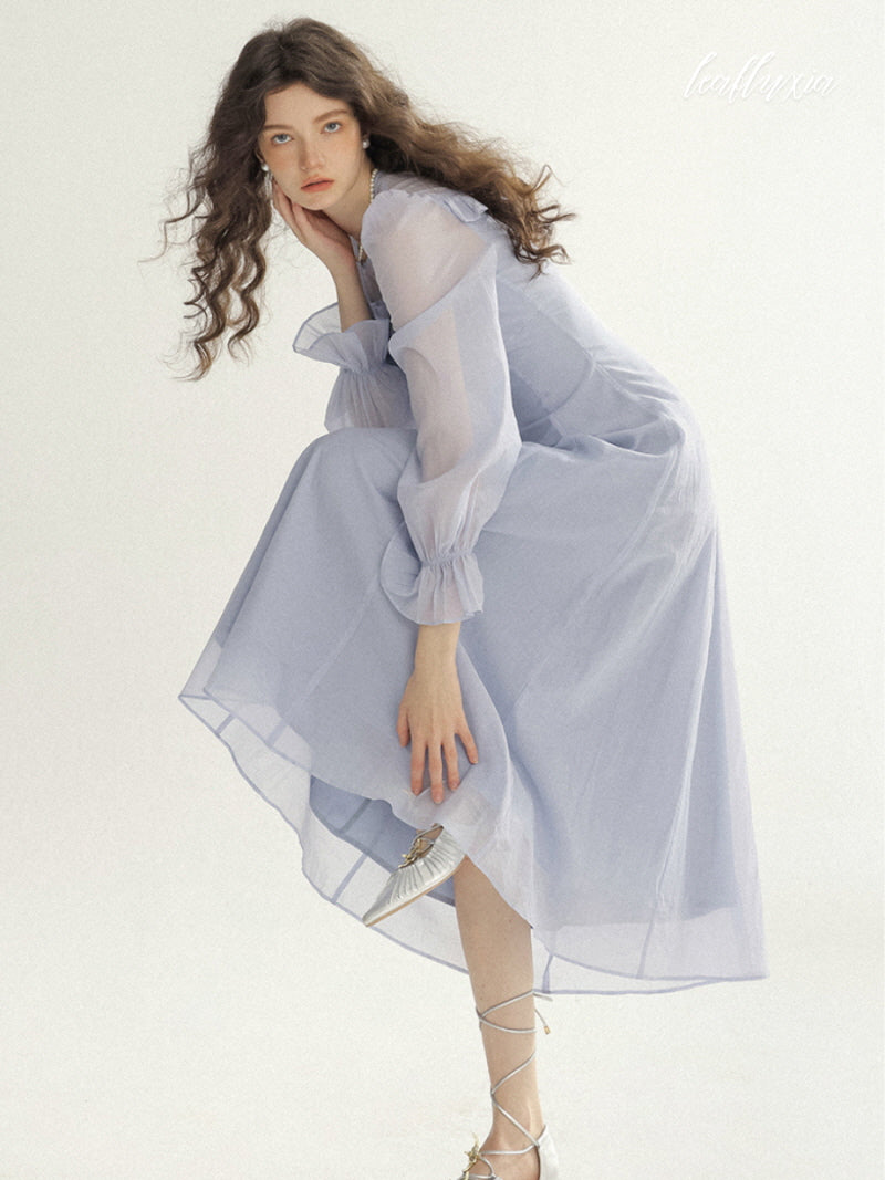 Celeste Chiffon Long Dress