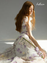 Lilac Meadow Blooms Dress
