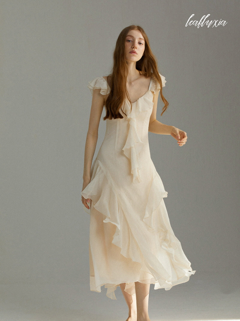 Creamy Elegance Dress