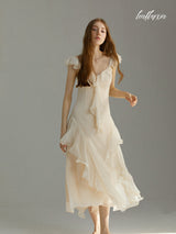 Creamy Elegance Dress