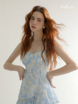 Ocean Bloom Maxi Dress