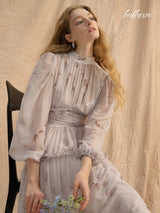 Soft Mauve Whisper Dress