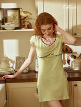 Soft Lime Lounge Dress