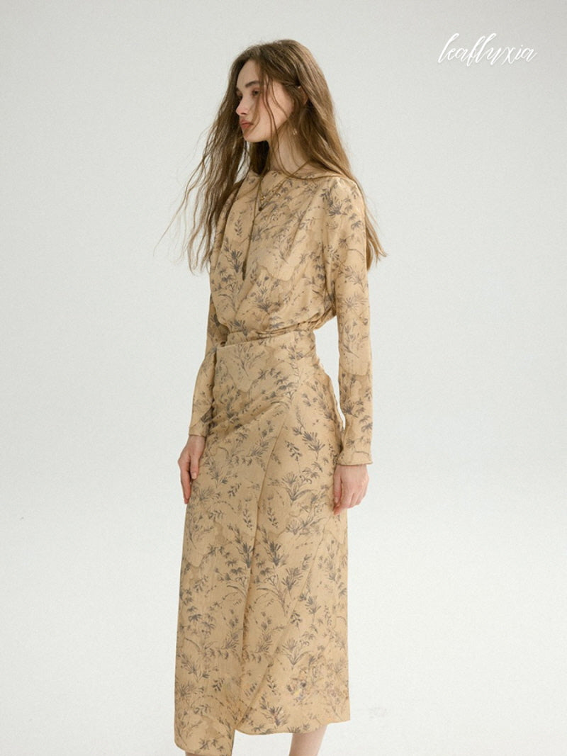 Autumn Herb Reverie Dress