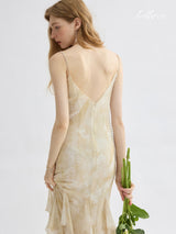 Celestine Ruffle Gown