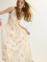 Petal Whisper Garden Dress