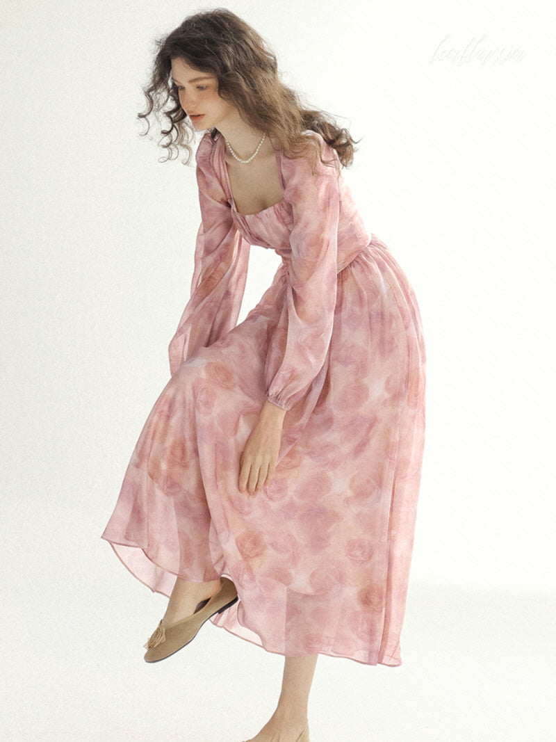 Blushing Petal Dress