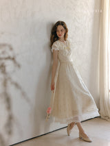 Petal Lace Reverie Dress