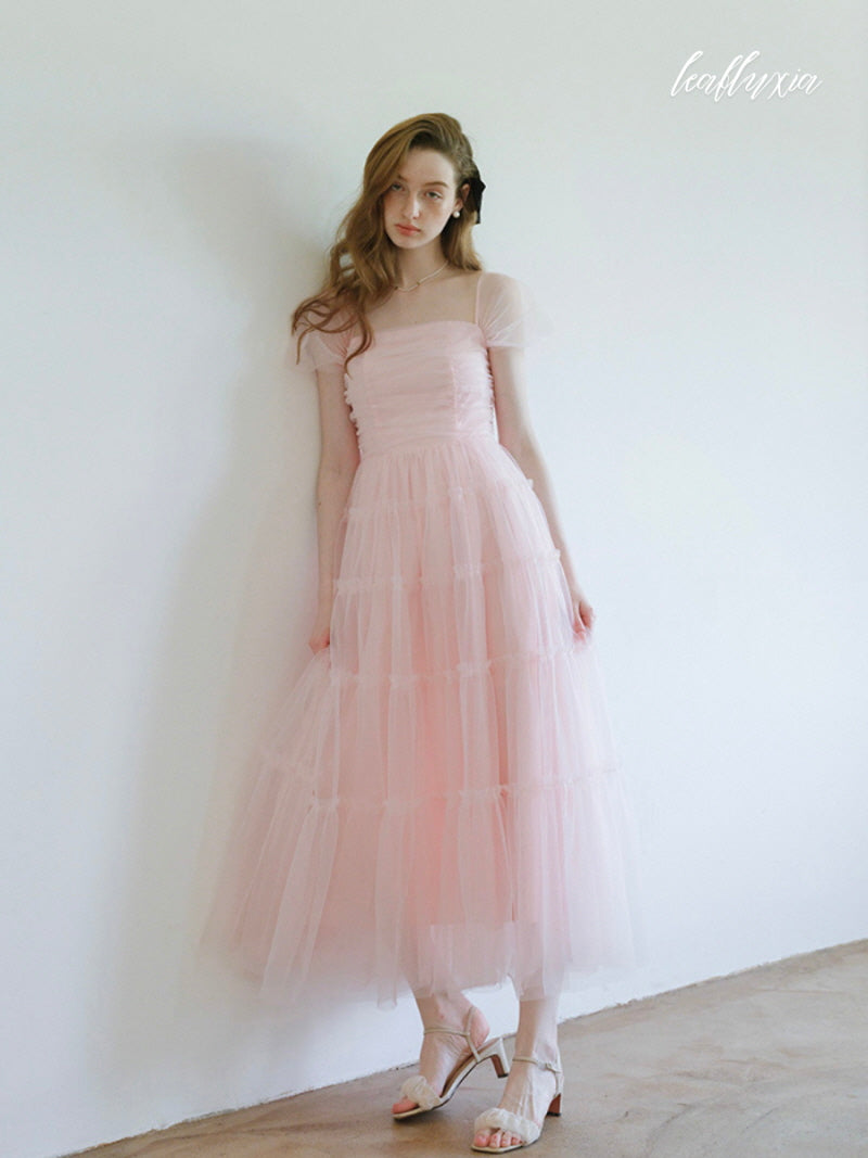 Pastel Bloom Princess Dress